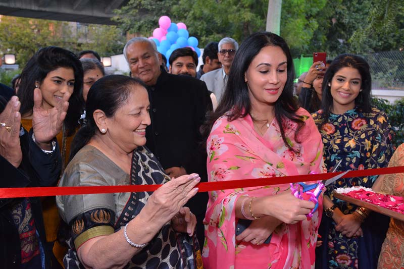 Princes-Diya-Kumari-of-Jaipur-inaugurating-Meraaki-Kitchen